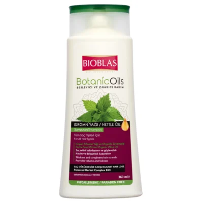 Bioblas Botanic Oils Shampooing à l'Extrait d'Ortie 360ml