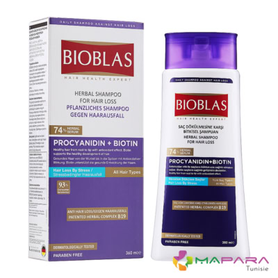 Bioblas Shampooing Anti Chute Procyanidin + Biotin 360ml
