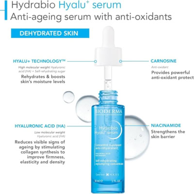 Bioderma hydrabio hyalu+ sérum 30ml