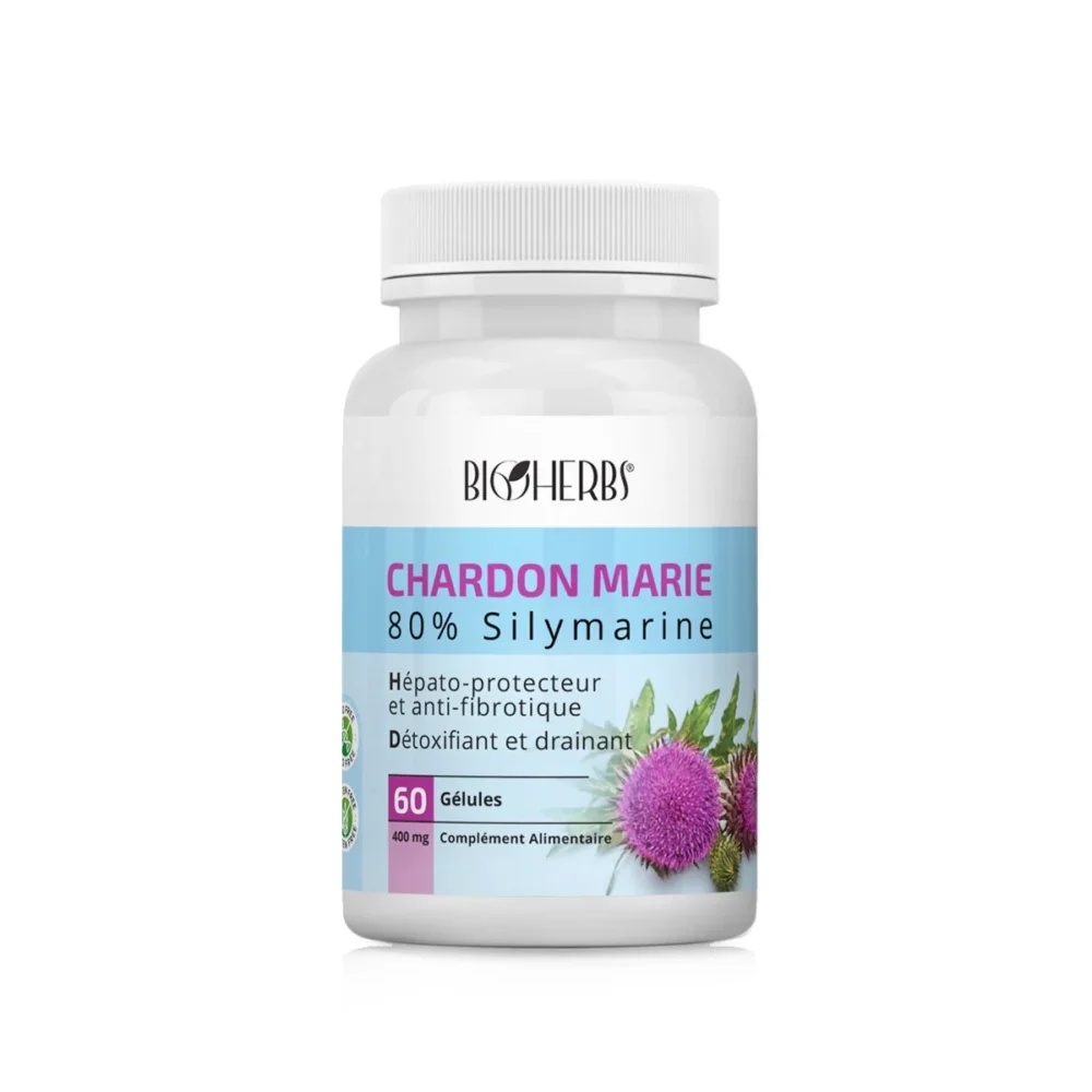 Bioherbs chardon marie 60 gélules