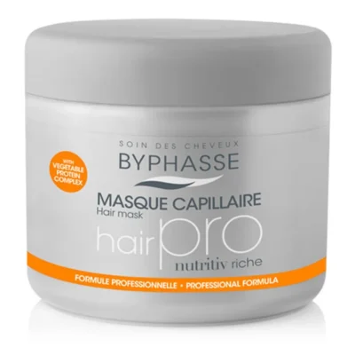 Byphasse Hair Pro Masque Capillaire Nutritiv Riche Cheveux Secs 500ml