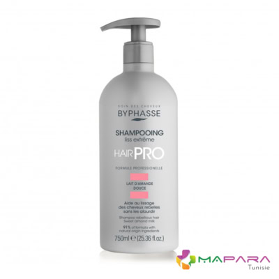 Byphasse Shampoing Hair Pro Liss Extrême 750ml
