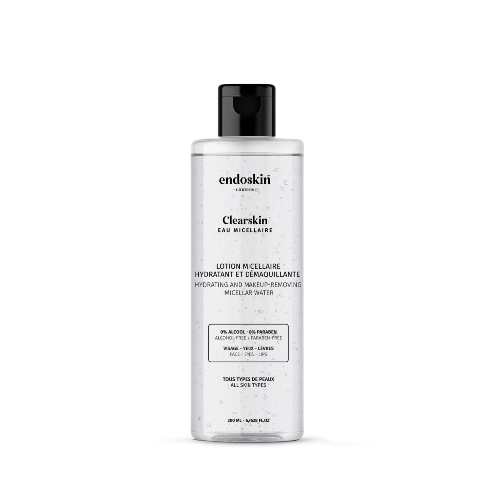Endoskin clearskin lotion micellaire hydratante 200ml