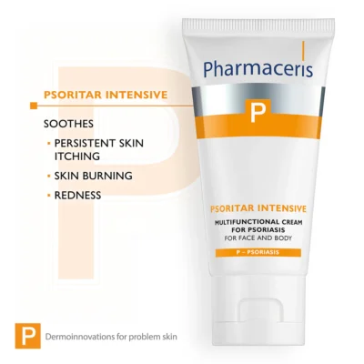 Pharmaceris p psoritar intensive creme multifonctionnelle pour le psoriasis visage et corps 50ml