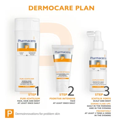 Pharmaceris p psoritar intensive creme multifonctionnelle pour le psoriasis visage et corps 50ml