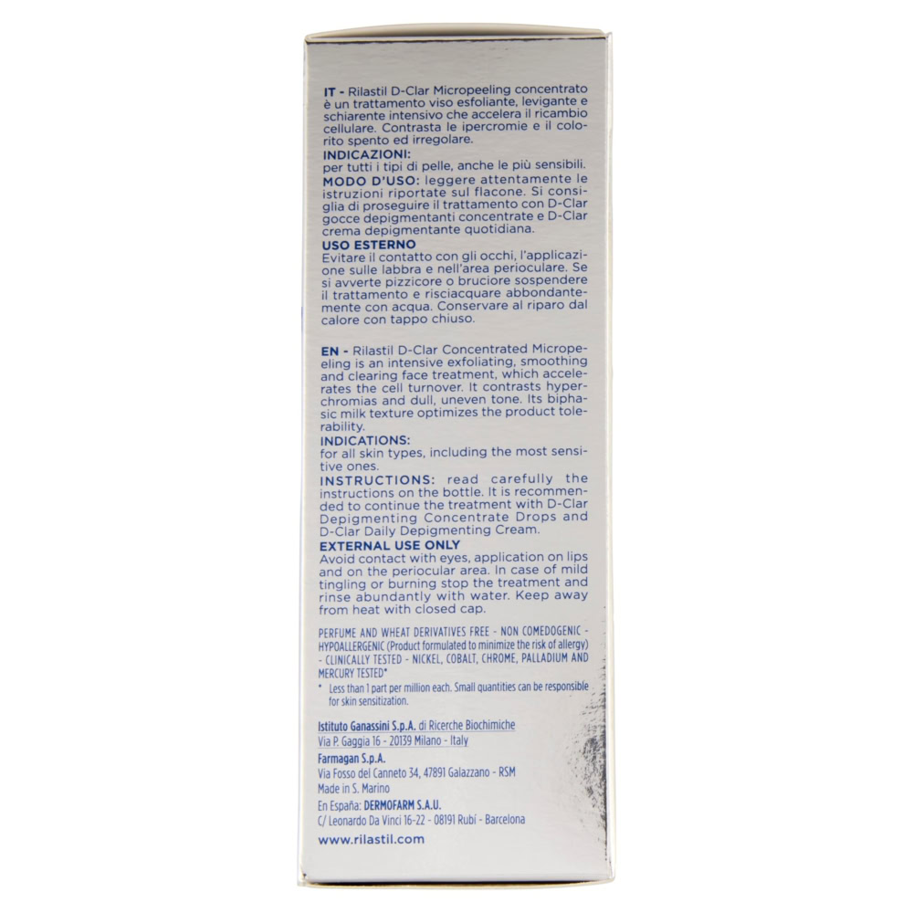 Rilastil d-clar micropeeling concentre 100ml