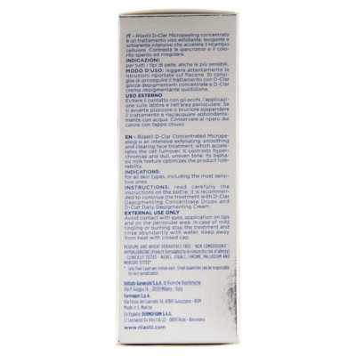 Rilastil d-clar micropeeling concentre 100ml