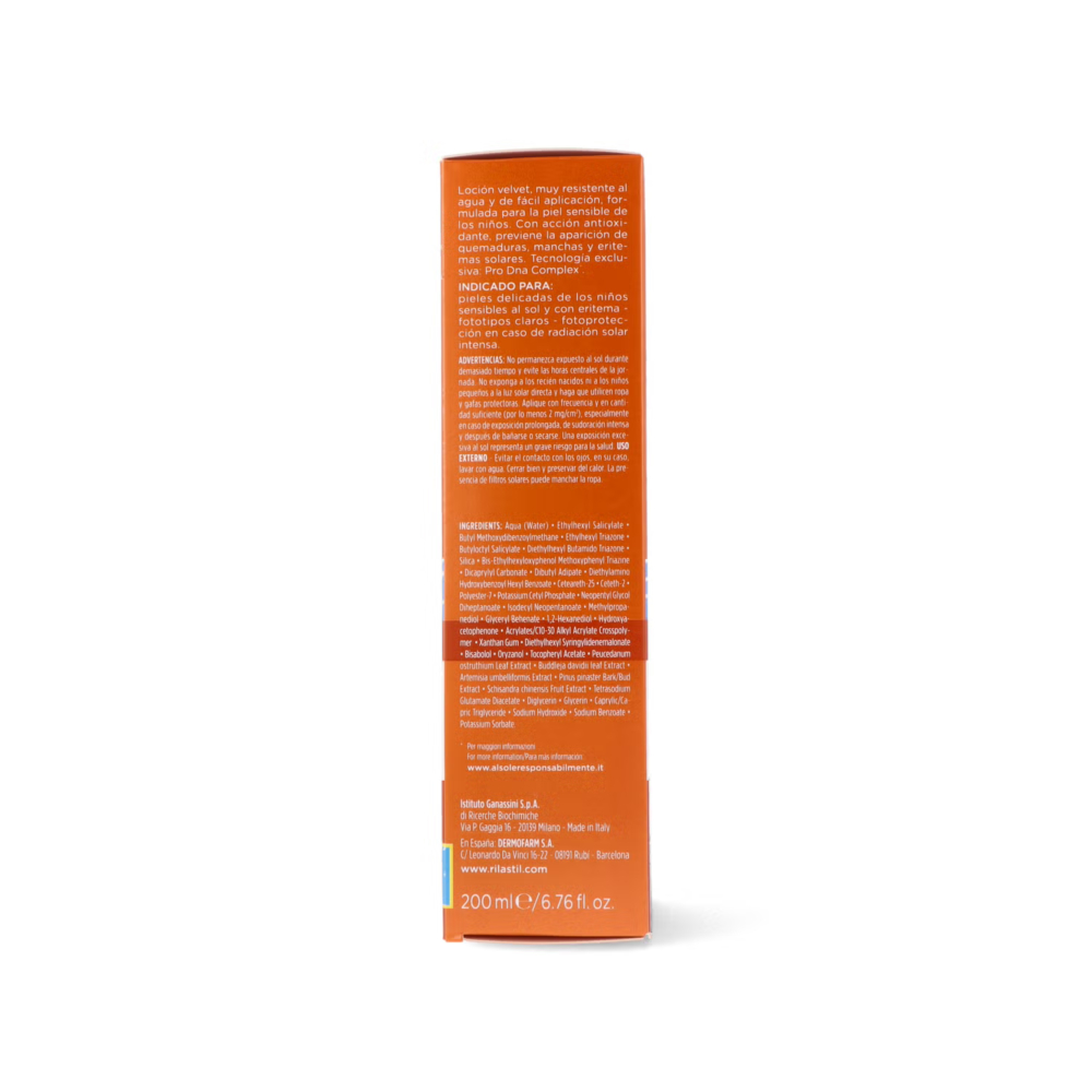 Rilastil sun system lait fluide bébé spf50+ 200ml