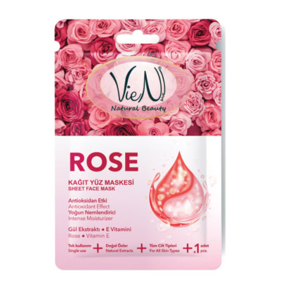 Vien Masque Visage Hydronic Extrait de Rose