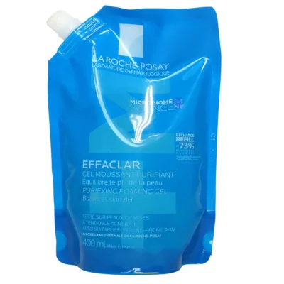 La roche posay effaclar gel moussant purifiant recharge 400ml