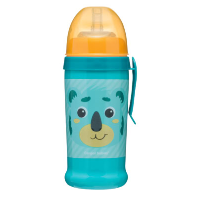 Canpol Gobelet de Sport Anti-Fuite Turquoise 350ml