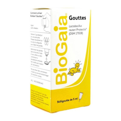 Biogaia gouttes pour les coliques de bébé 5ml