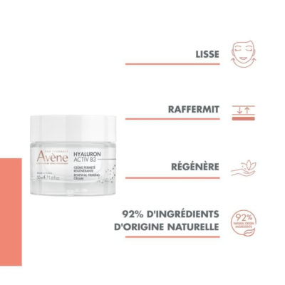 Avene hyaluron activ b3 crème régénération cellulaire 50ml
