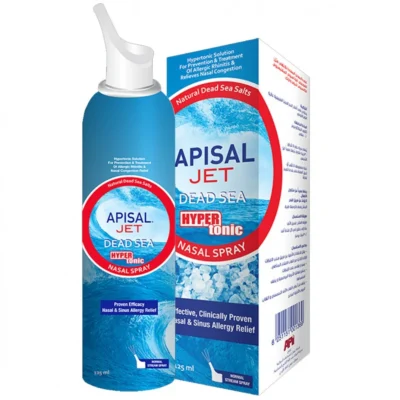 Apisal Spray Nasal Dead Sea Jet Hypertonic 125ml