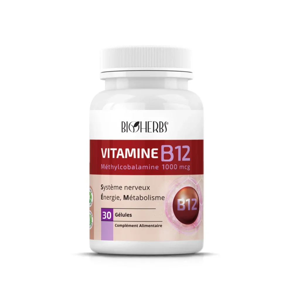 Bioherbs vitamine b12 30 gélules
