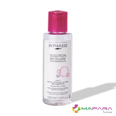 Byphasse Solution Micellaire Démaquillante 100ml