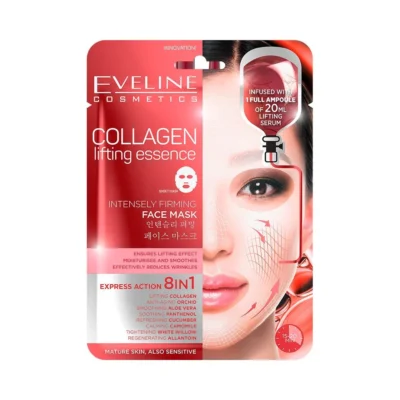 Eveline Masque Visage Intensément Raffermissant au Collagène
