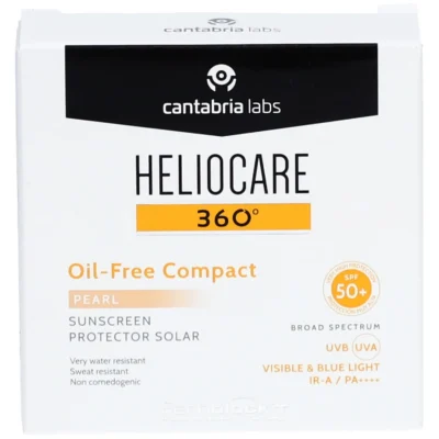 Heliocare Oil-Free Compact Fond de Teint Compact Poudré Pearl SPF50+