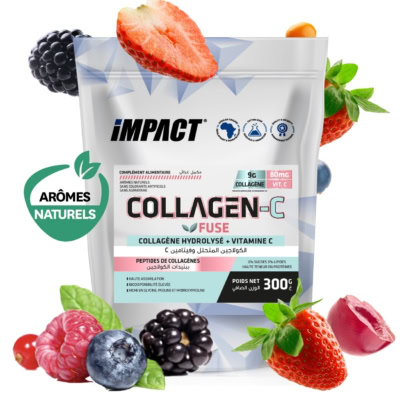 Impact Collagen-C Fuse Fruits des Bois Naturels 300gr