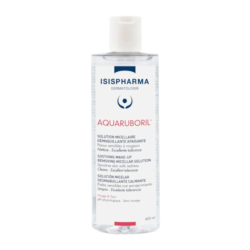 Isispharma ruboril aquaruboril solution micellaire démaquillante 400ml