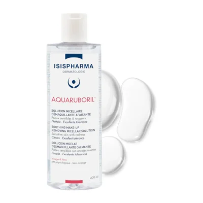 Isispharma Ruboril Aquaruboril Solution Micellaire Démaquillante 400ml