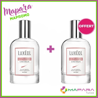 Luxéol Parfum Cheveux 50ml - 1+1 Gratuit