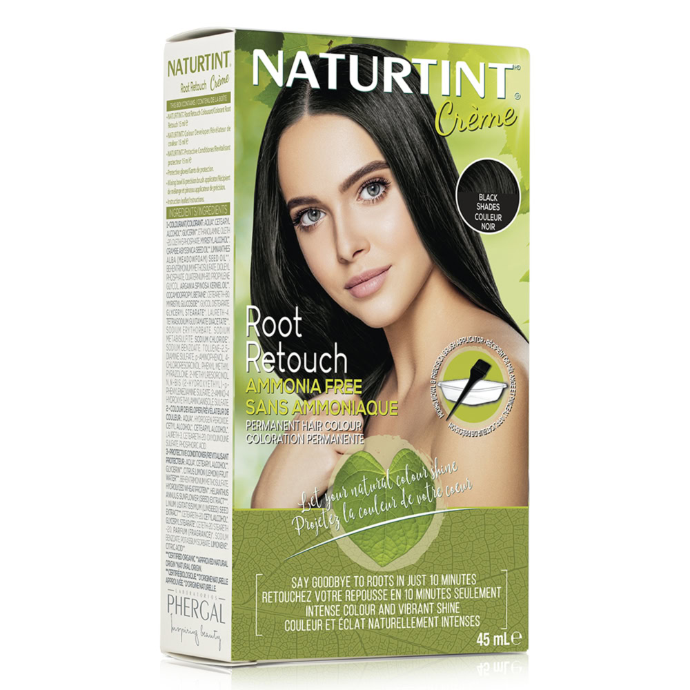 Naturtint creme retouche racines 1n noir 45ml