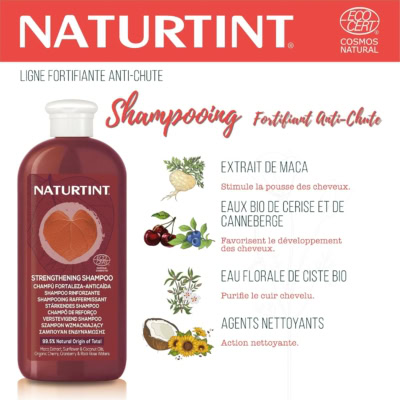 Naturtint eco force shampooing anti chute 330ml