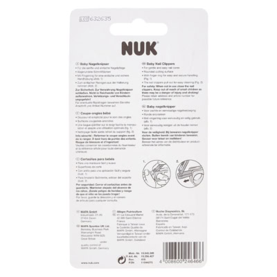 Nuk coupe ongles pour bébé