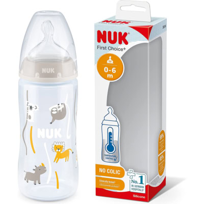 NUK First Choice+ Biberon Temperature Control 0-6m 300ml