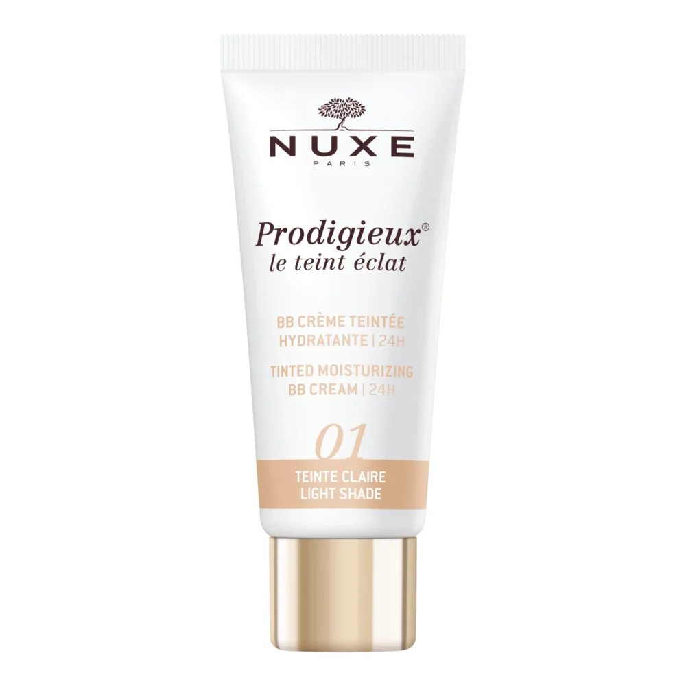Nuxe prodigieux le teint eclat bb crème teintée hydratante 24h 01 clair 30ml