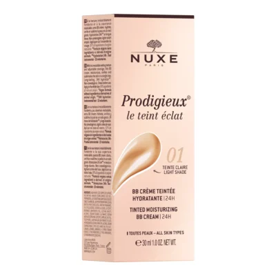 Nuxe Prodigieux Le Teint Eclat BB Crème Teintée Hydratante 24H 01 Clair 30ml