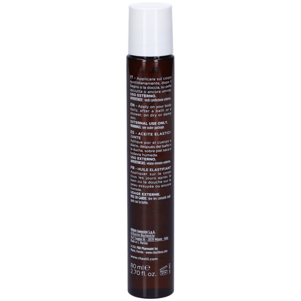 Rilastil huile corporelle élasticité et anti-vergetures 80ml