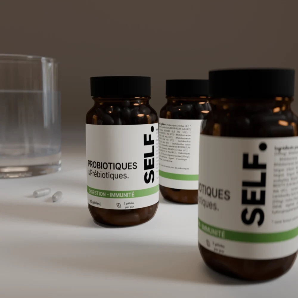 Self probiotiques et prébiotiques 3 mois