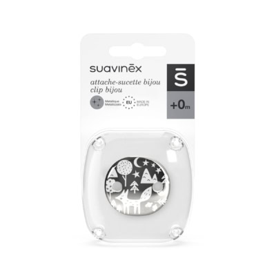 Suavinex Attache Sucette Clip Bijou Motif 0+ Mois
