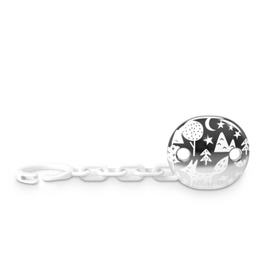 Suavinex Attache Sucette Clip Bijou Motif 0+ Mois