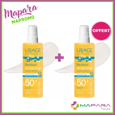 Uriage Bariésun Spray Solaire Enfant SPF50+ 200ml - 1+1 Gratuit