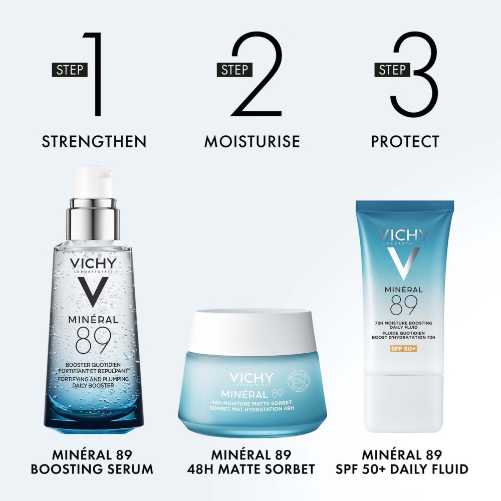 Vichy minéral 89 sorbet mat hydratation 48h 50ml