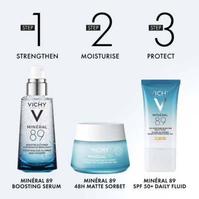 Vichy minéral 89 sorbet mat hydratation 48h 50ml