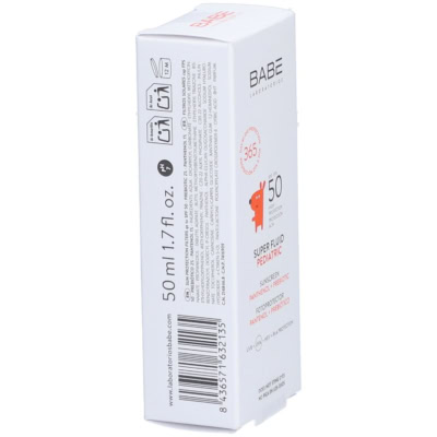 Babe super fluide pédiatrique spf50 50ml