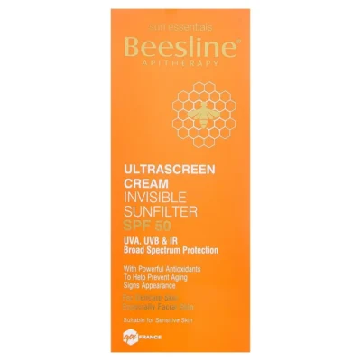 Beesline Ultrascreen Cream Invisible Sunfilter SPF50 60ml
