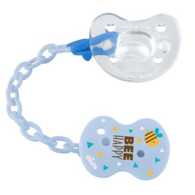 Chicco easy clip attache-sucette chaînette 0 mois et +