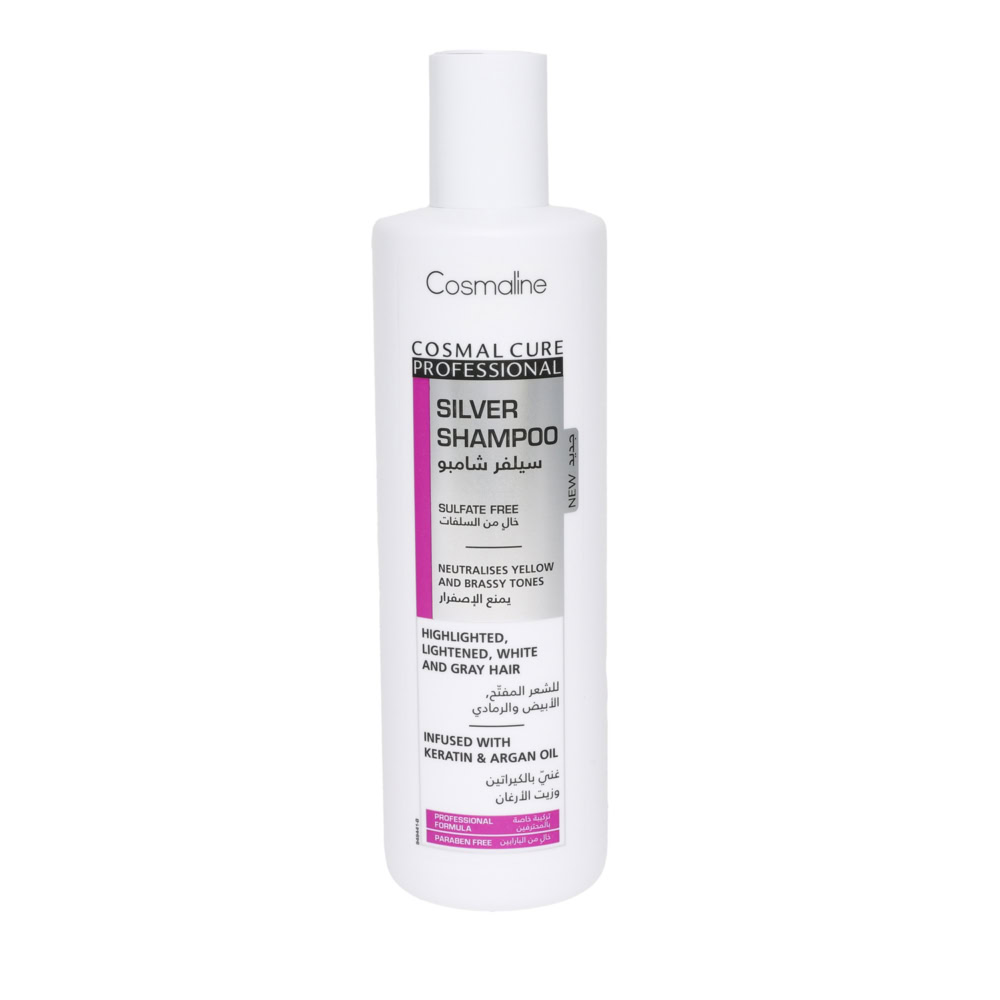 Cosmaline shampoing cosmal cure professional silver 500ml