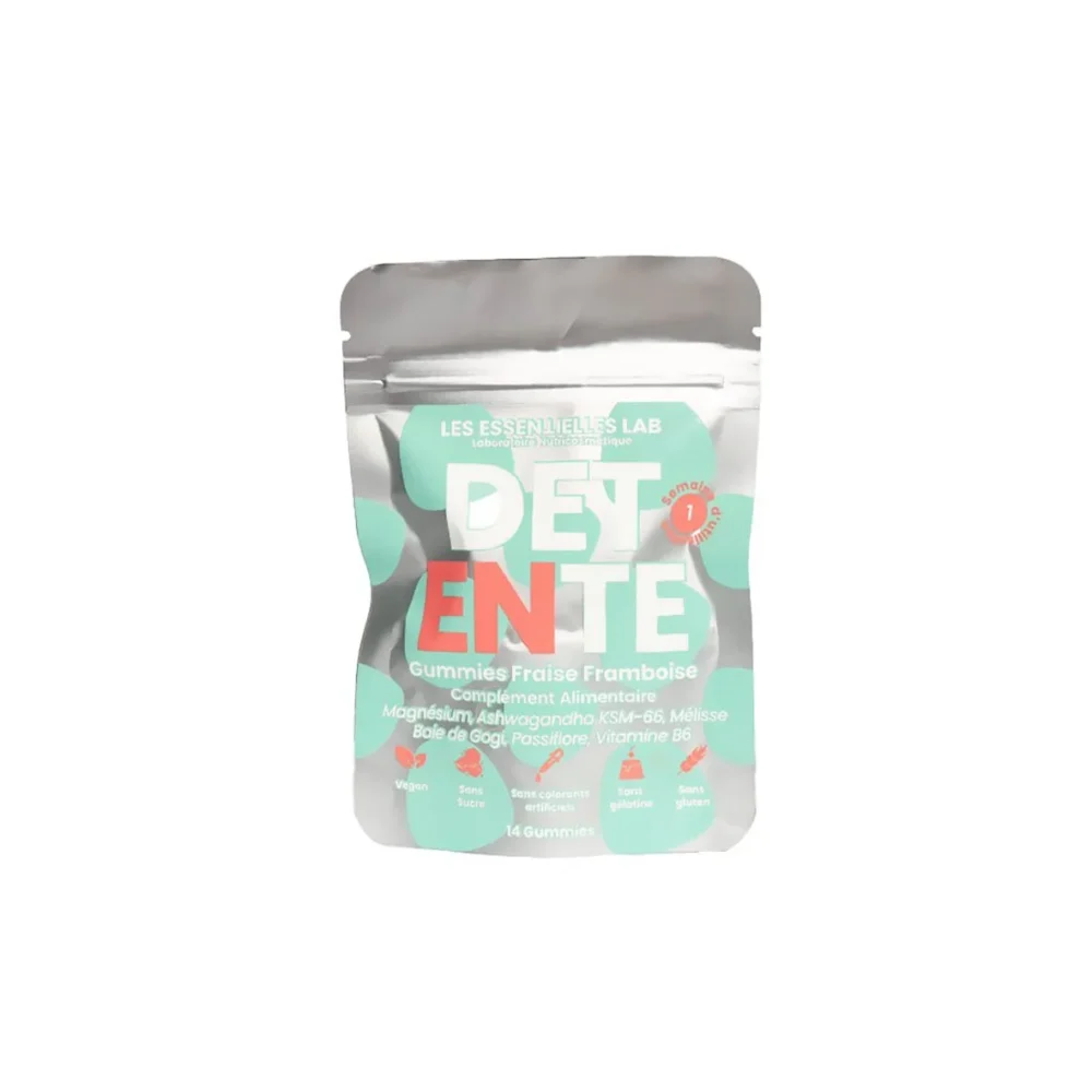Les essentielles lab detente 14 gummies