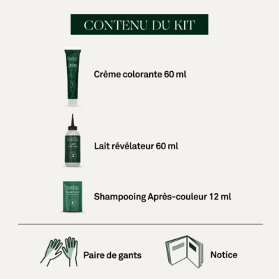 Luxeol Coloration Permanente 1N Noir Ebène