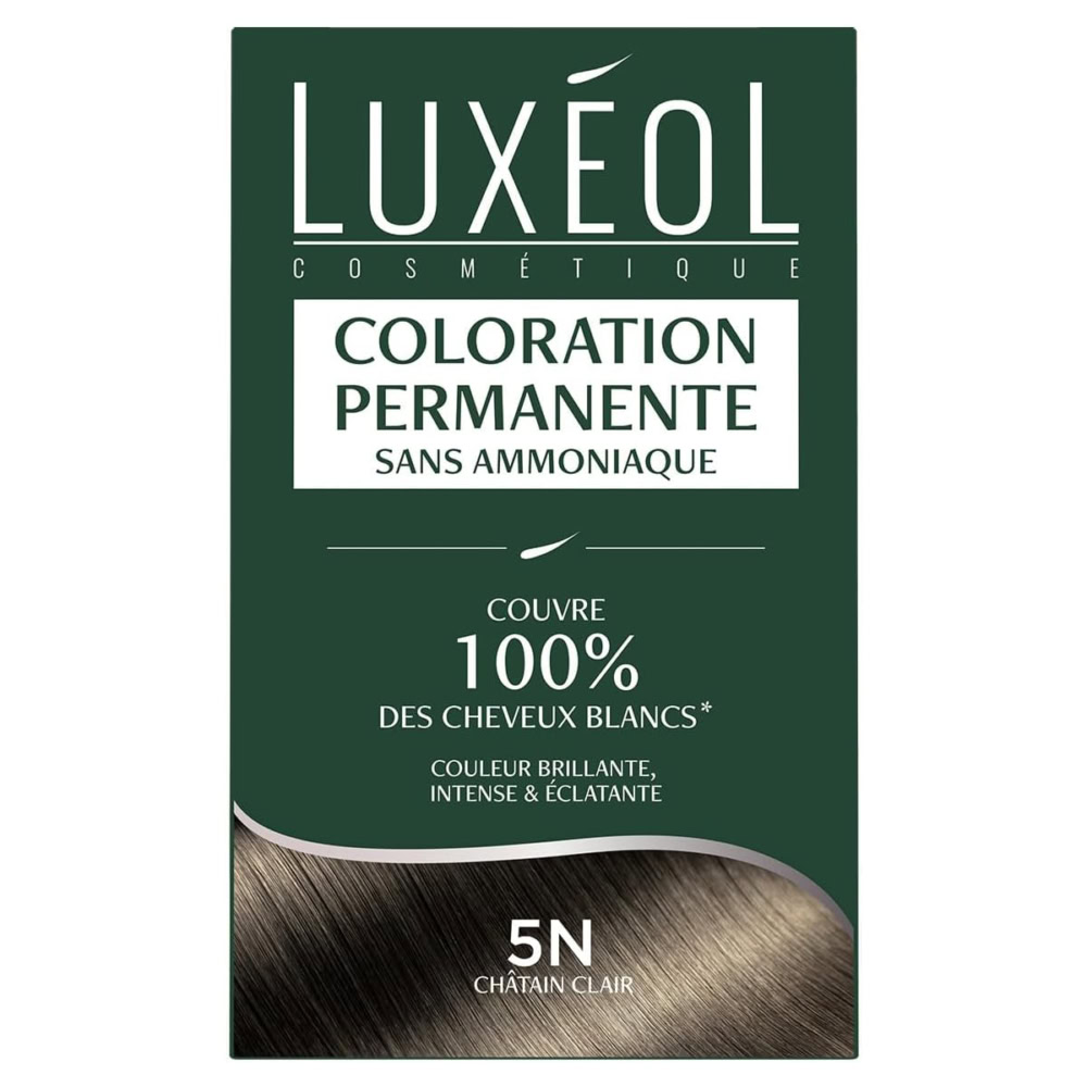 Luxeol coloration permanente 5n châtain clair