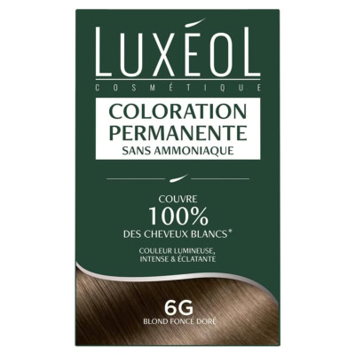 Luxéol Coloration Permanente 6G Blond Foncé Doré