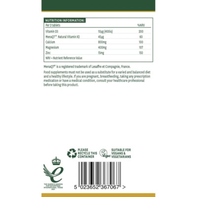 Natures Aid Osteo Advance 60 comprimés