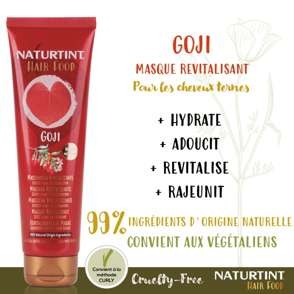 Naturtint hair food goji masque revitalisant 150ml