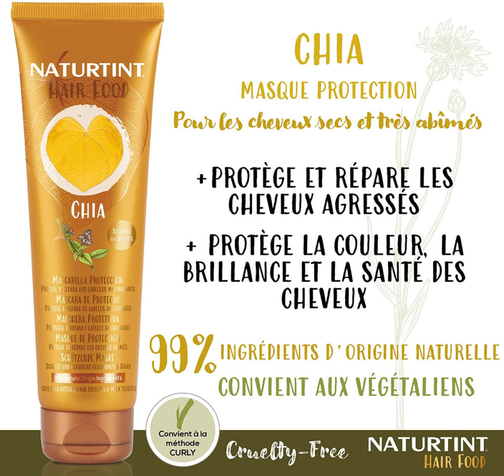 Naturtint hair food masque au chia 150ml